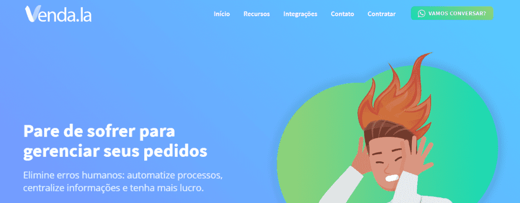 site vendala: criando uma startup